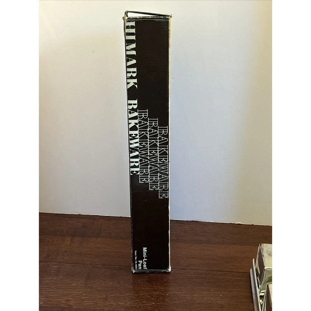 Himark Bakeware Mini-Loaf Pan Item No 15-4657 Vintage 1985‎ Tinned Steel